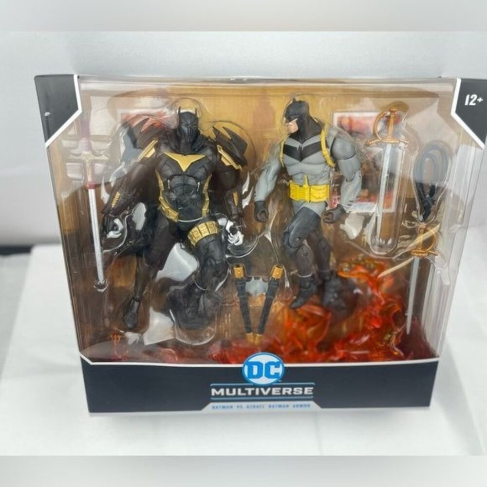 DC Multiverse Collector Multipack White Knight Batman Vs Azrael Action Figure 7"